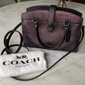 Coach - Mercer Satchel 24 in Hologram Leather
